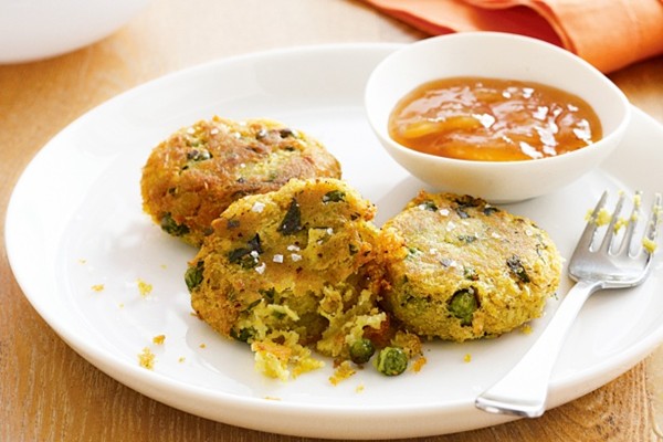 Spicy potato cakes