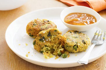 Spicy potato cakes