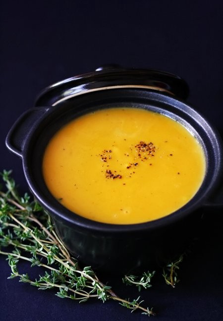 Spicy pumpkin soup