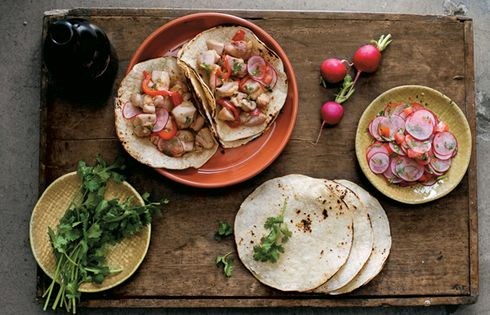 Spicy radish salsa