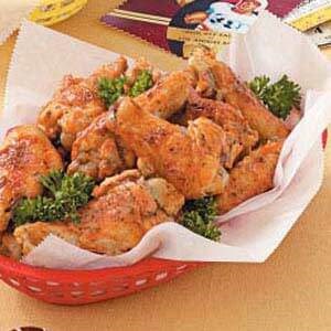 Spicy ranch chicken wings
