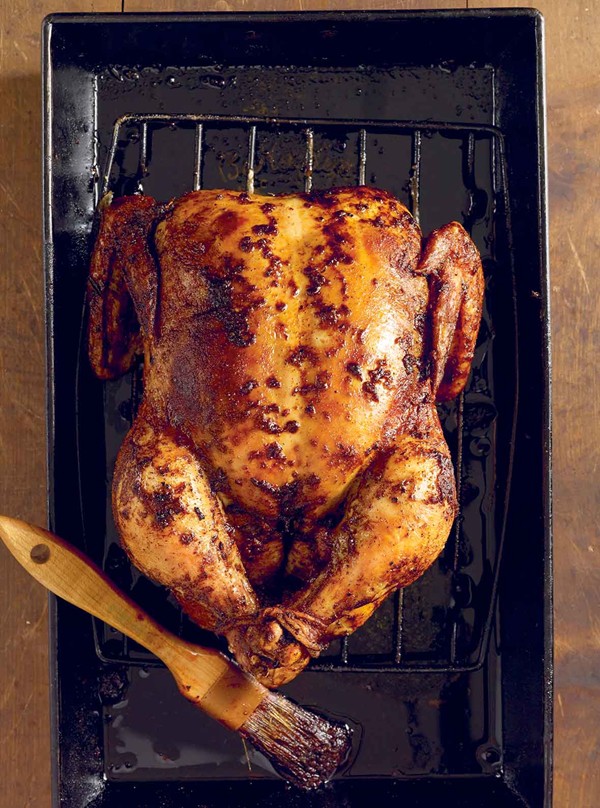 Spicy roast chicken