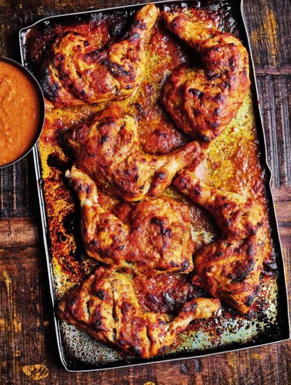 Spicy roast chicken (Ayam percik)