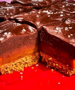 Spicy salted caramel chocolate bars