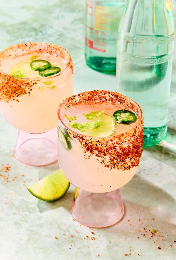 Spicy salty ranch water
