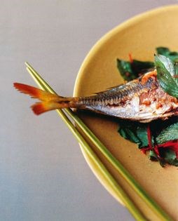 Spicy sardine salad