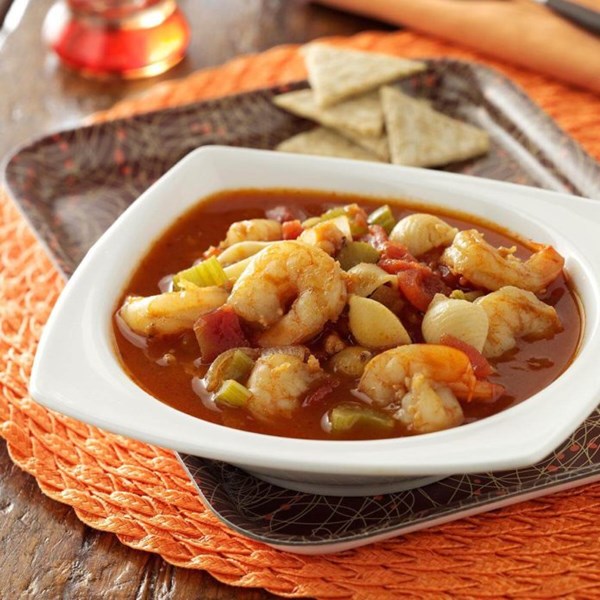 Spicy seafood bisque