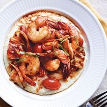 Spicy shrimp and grits