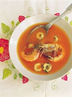 Spicy shrimp stew (Chilpachole de camarón)