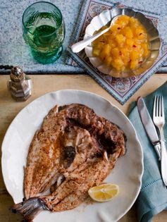 Spicy snapper in the Tripoli manner