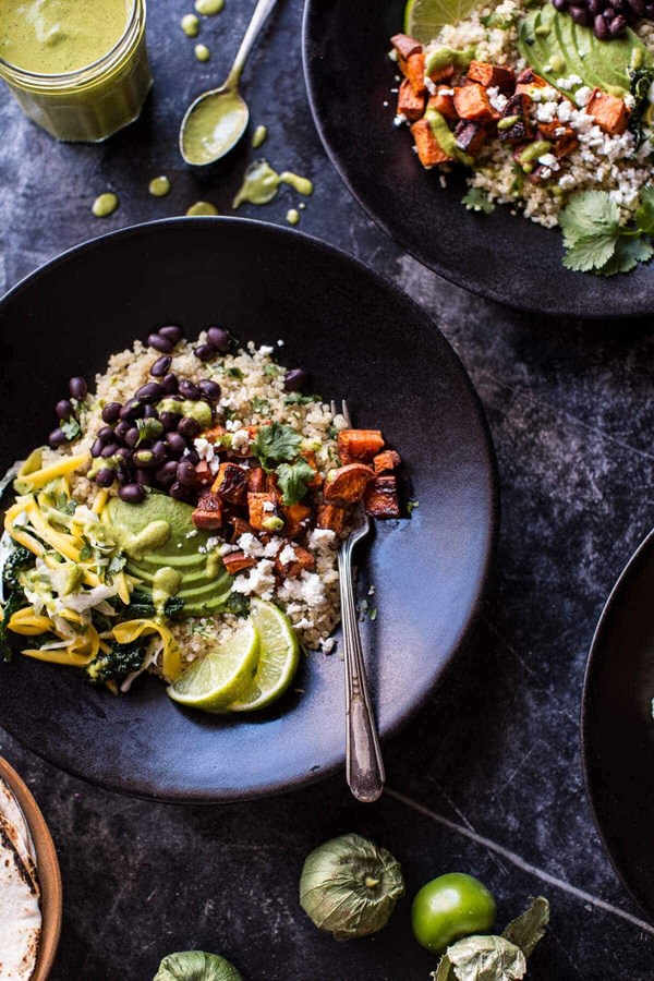 Spicy Southwest quinoa bowl