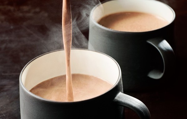 Spicy spiked hot chocolate