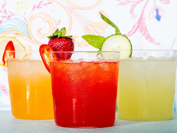 Spicy strawberry lemonade