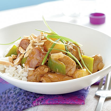 Spicy sweet-and-sour pork