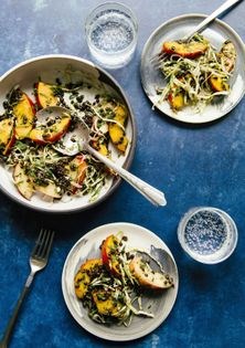 Spicy, sweet, salty summer salad