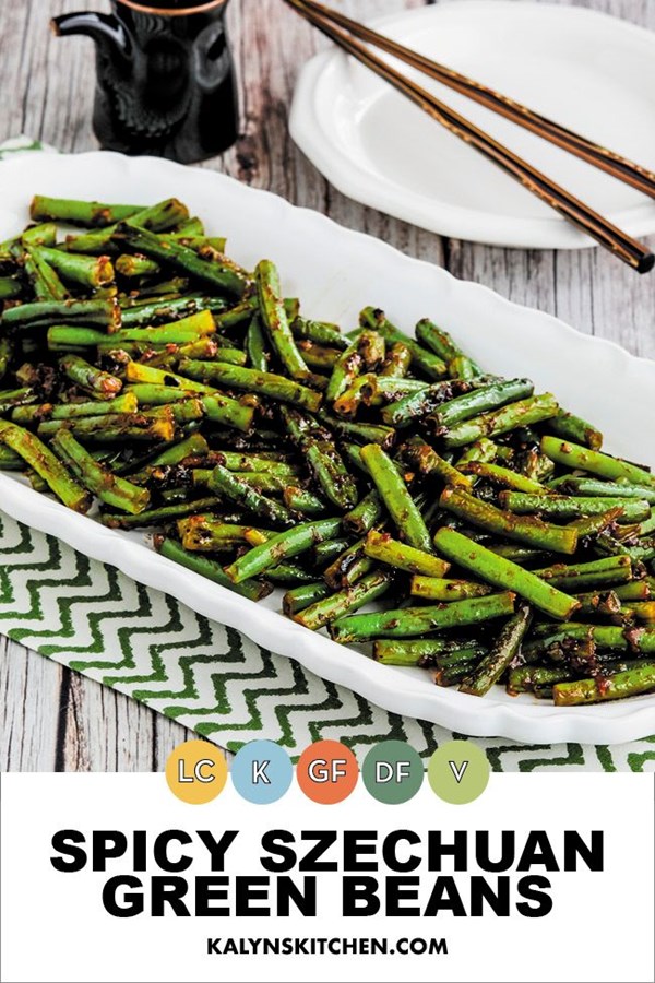 Spicy Szechuan green beans