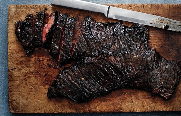 Spicy tamarind skirt steak