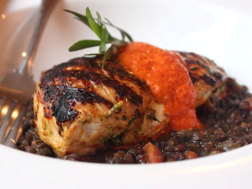 Spicy tarragon yogurt grilled chicken