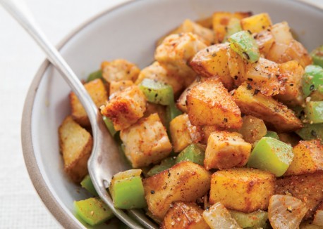 Spicy tempeh hash