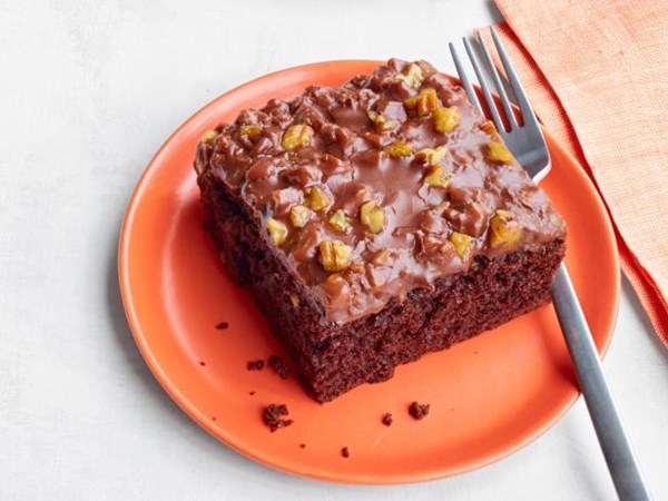 Spicy Texas sheet cake