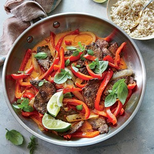 Spicy Thai red curry beef