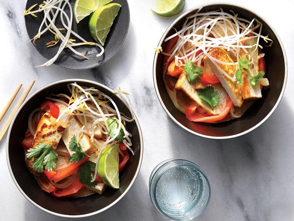 Spicy tofu curry