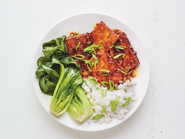 Spicy tofu jorim 