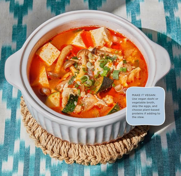 Spicy tofu stew (Koreatown soondooboo chigae)