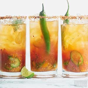 Spicy tomato gin & tonic