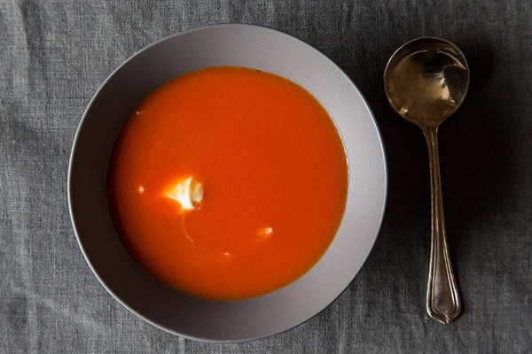 Spicy tomato soup [Barbara Lynch]