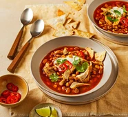 Spicy tortilla soup