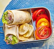 Spicy tuna wrap