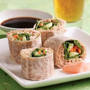 Spicy tuna wrap