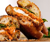 Spicy vodka Parm [sandwich]