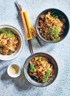 Spicy Xian pork noodles
