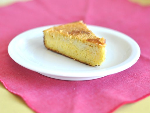 Spider cake (New England skillet corncake)