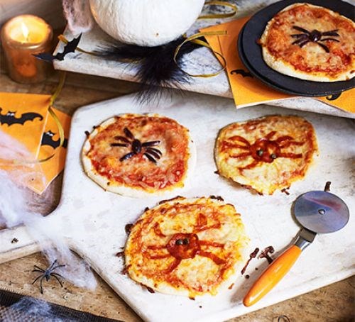 Spider pizzas