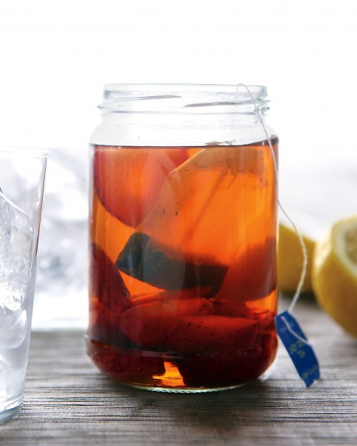 Spiked berry half-and-half