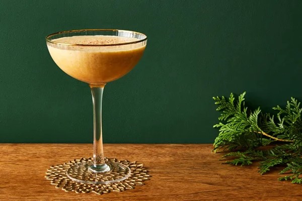 Spiked egg nog