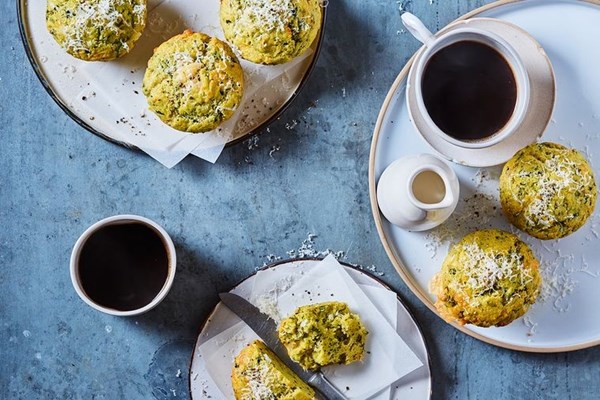 Spinach & artichoke muffins