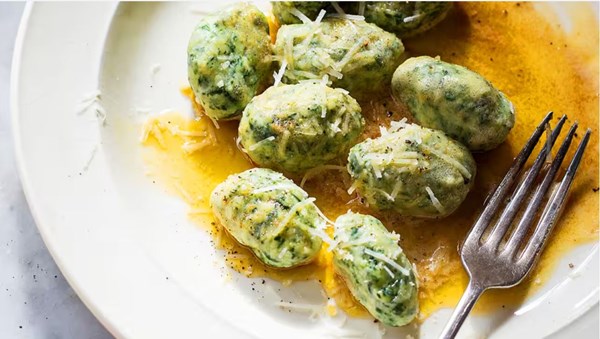 Spinach & ricotta gnocchi