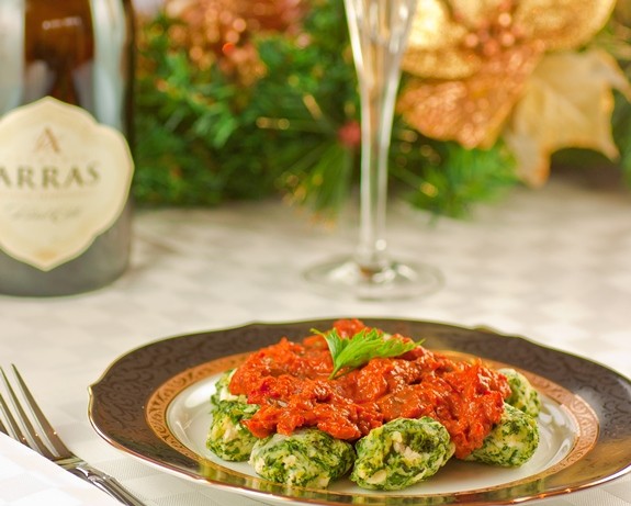 Spinach & ricotta gnocchi