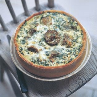 Spinach and artichoke tart (Torta di spinaci e carciofi)