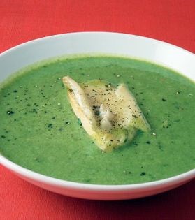 Spinach and Brie soup