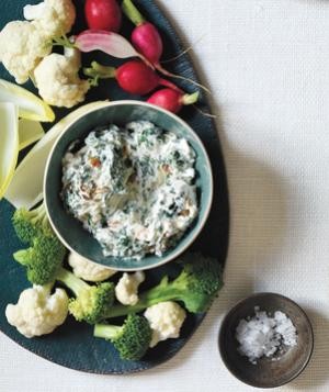 Spinach and caramelized onion dip 