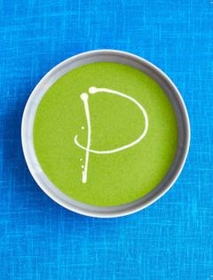 Spinach and coconut soup