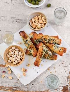 Spinach and feta borek