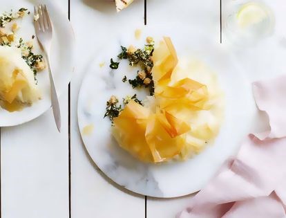 Spinach and feta spanakopita