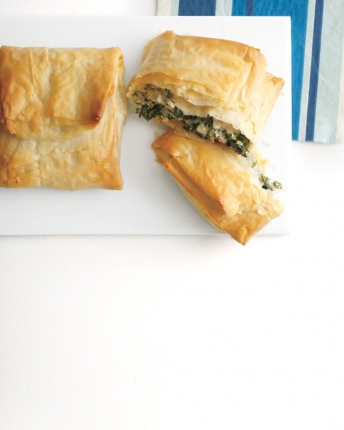 Spinach-and-turkey hand pies