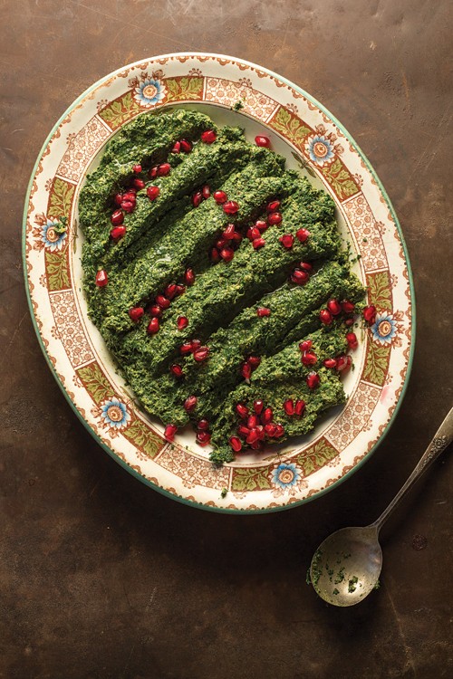 Spinach and walnut salad (Pkhali)